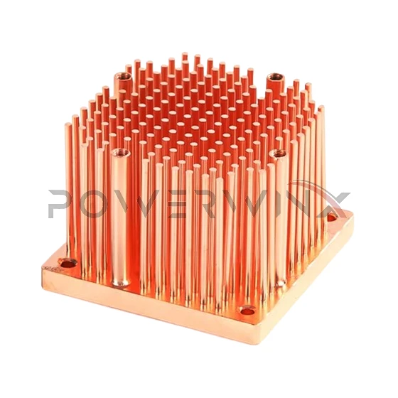Copper Cold Forged Heat Sink